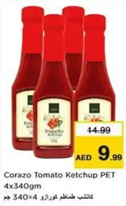 Nesto Corazo tomato ketchup pet offer