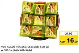 Nesto Yara kunafa pistachio chocolate offer