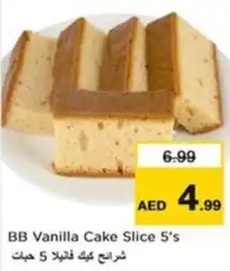 Nesto BB Vanilla Cake Slice offer