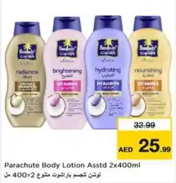 Nesto Parachute Body Lotion Asstd offer