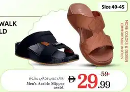Nesto Men's Arable Slipper asstd. offer