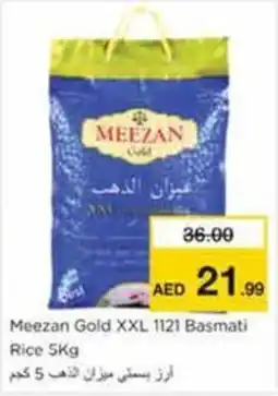 Nesto Meezan Gold XXL 1121 Basmati Rice offer