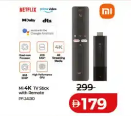 Lulu Hypermarket Mi 4K TV Stick with Remote PFJ4130 offer