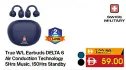 Lulu Hypermarket True W/L Earbuds DELTA 6 Air Conduction Technology offer