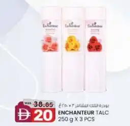 KM Trading Enchanteur talc offer