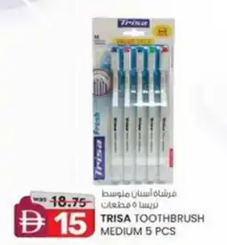 KM Trading Trisa toothbrush medium offer