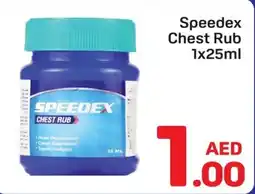 Day To Day Speedex Chest Rub offer