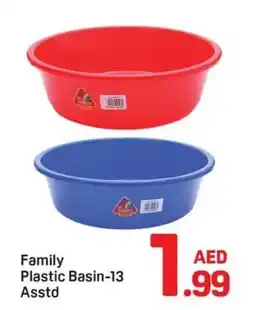 Day To Day Family Plastic Basin-13 Asstd offer
