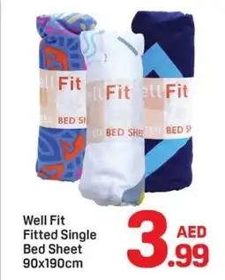 Day To Day Well Fit Fitted Single Bed Sheet offer