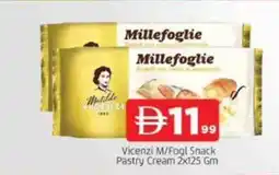Abraj Al Madina Vicenzi M Fogl Snack Pastry Cream offer