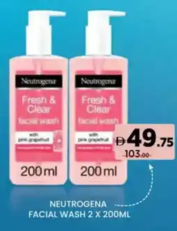 Aswaaq Neutrogena facial wash offer
