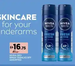 Aswaaq Nivea deo spray offer