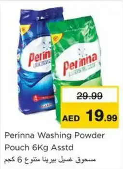 Nesto Perinna Washing Powder Pouch Asstd offer