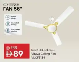 Nesto Vltava Ceiling Fan VLCF3134 offer