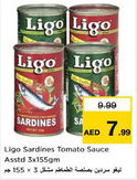 Nesto Ligo Sardines Tomato Sauce Asstd offer