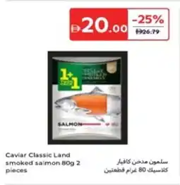 Carrefour Caviar Classic Land smoked salmon offer