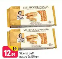 Shaklan Vicenzi puff pastry offer