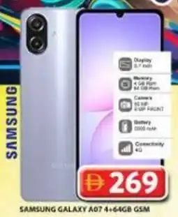 Grand Hyper Market Samsung galaxy A07 4+64GB GSM offer