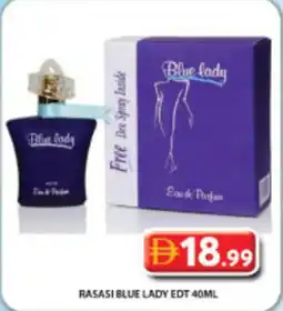 Grand Hyper Market Rasasi blue lady EDT offer
