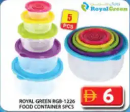 Grand Hyper Market Royal green RGB-1226 food container offer