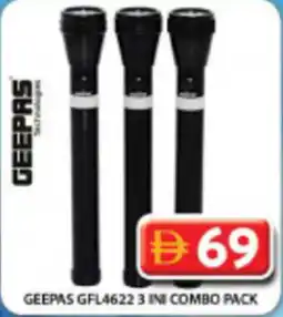 Grand Hyper Market Geepas GFL4622 3 ini combo pack offer