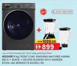 KM Trading Hoover Washing Machine + Black+Decker Blender with Grinder offer