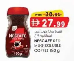 KM Trading Nescafe Red Mug Soluble Coffee offer