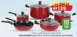 KM Trading Royalford non stick cookware set RF8500 offer
