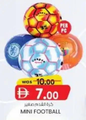 KM Trading Mini Football offer