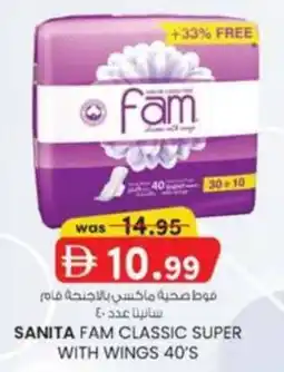 KM Trading Sanita Fam Classic Super with Wings offer