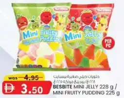 KM Trading Besbite Mini Jelly / Mini Fruity Pudding offer
