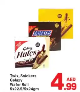 Day To Day Twix Snickers Galaxy Wafer Roll offer