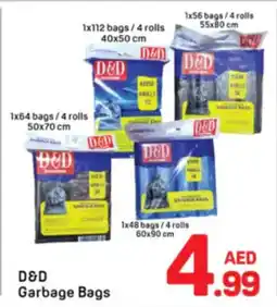 Day To Day DED Garbage Bags offer