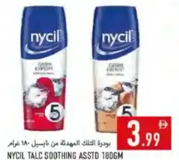 Rawabi Market Nycil Talc Soothing Asstd offer