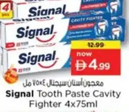 Nesto Signal Tooth Paste Cavity Fighter offer