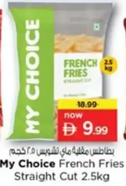 Nesto My Choice French Fries Straight Cut offer