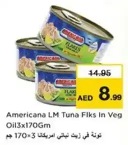 Nesto Americana LM Tuna Flks In Veg Oil offer