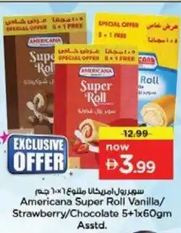 Nesto Americana super roll vanilla strawberry chocolate offer