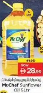 Nesto Mr.Chef Sunflower Oil offer