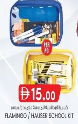 KM Trading Flamingo hauser school kit offer