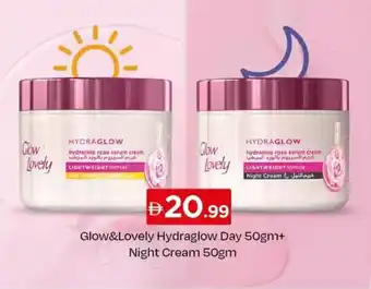 Glow&lovely hydraglow day+ night cream