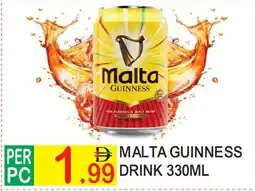 Dream Land Center Malta guinness drink offer