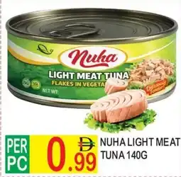 Dream Land Center Nuha light meat tuna offer