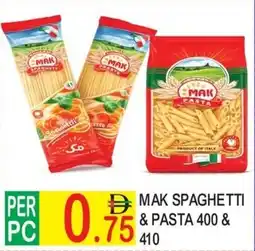 Dream Land Center Mak spaghetti and pasta offer