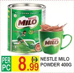 Dream Land Center Nestle milo powder offer