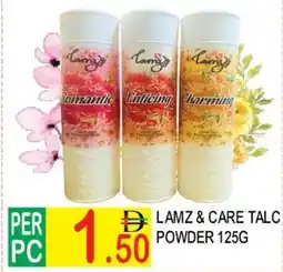 Dream Land Center Lamz & care talc powder offer