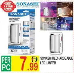 Dream Land Center Dsonashi rechargeable LED lanter offer