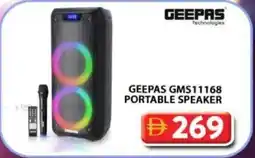 Grand Hyper Market Geepas GMS11168 portable speaker offer