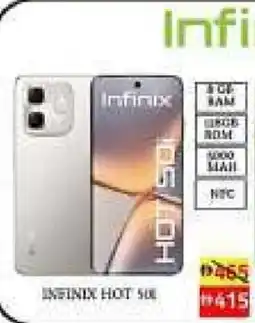 Amber Infinix hot 50i offer