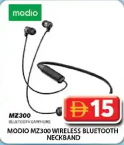 Grand Hyper Market Modio MZ300 wireless bluetooth neckband offer